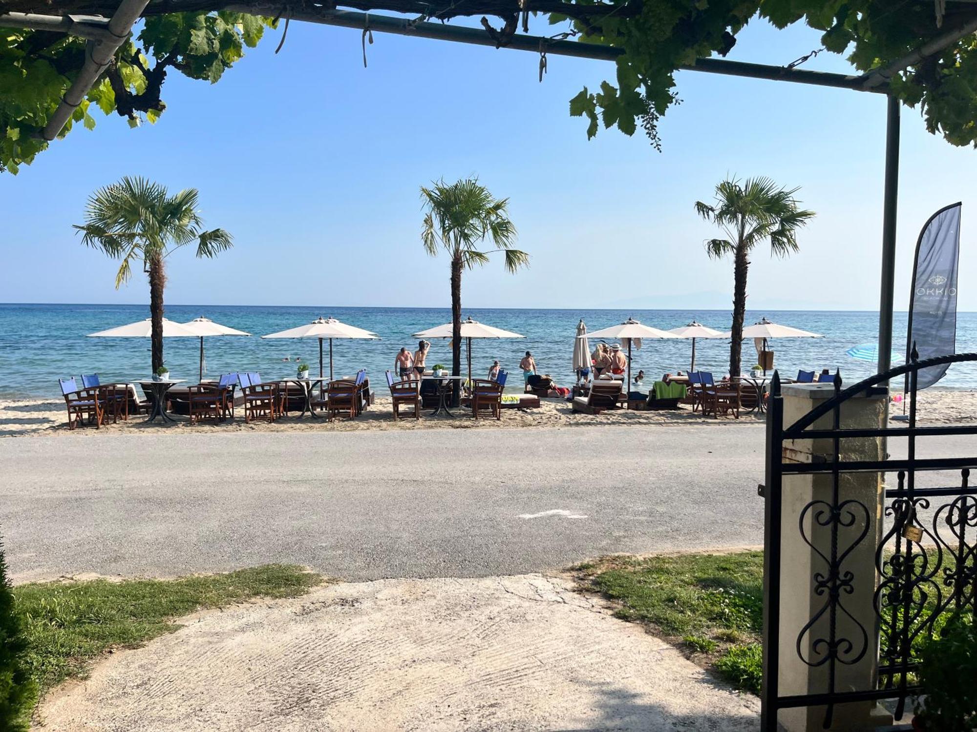 Okkio Sea View Apartment Vergia Екстериор снимка