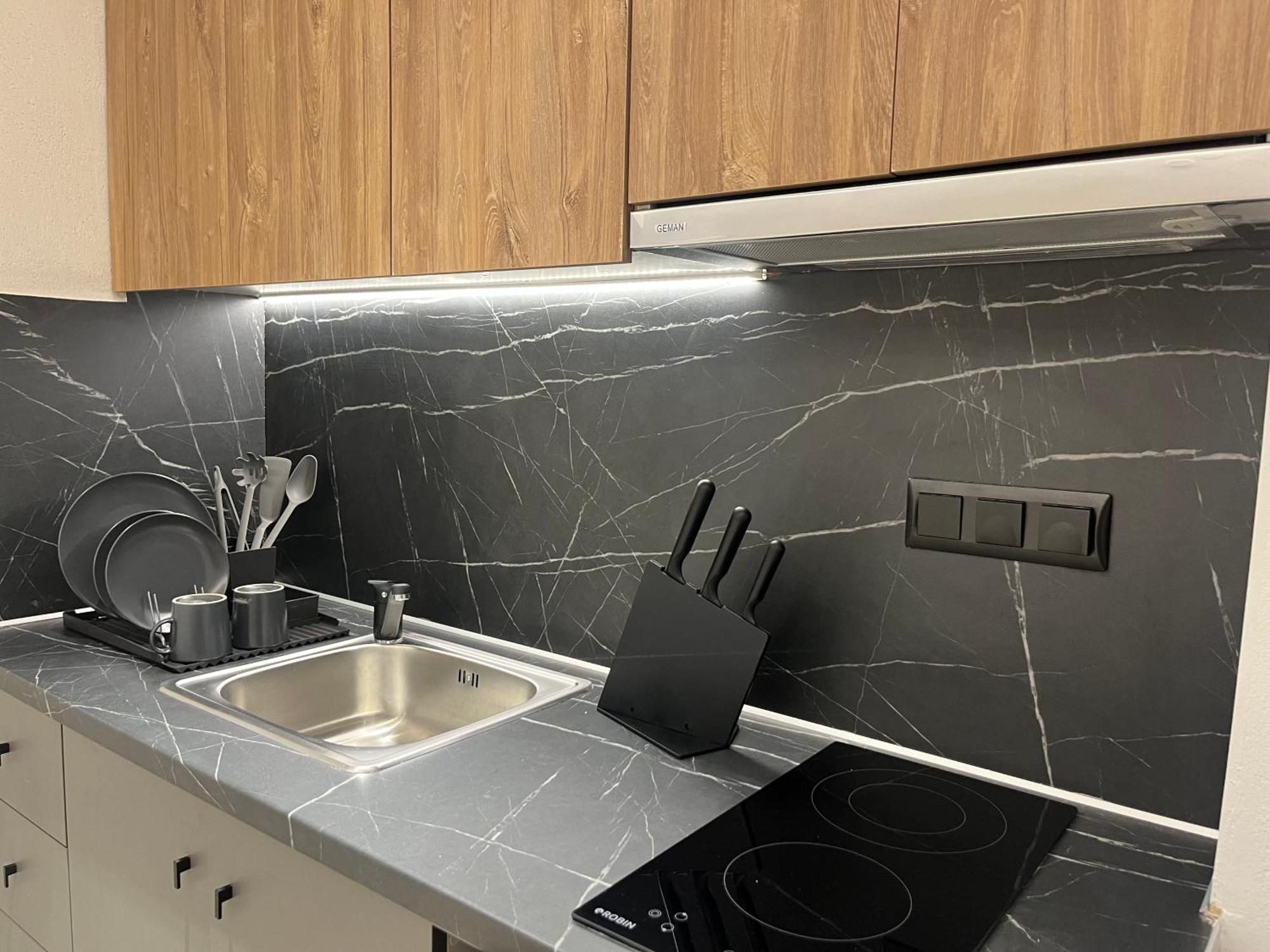 Okkio Sea View Apartment Vergia Екстериор снимка